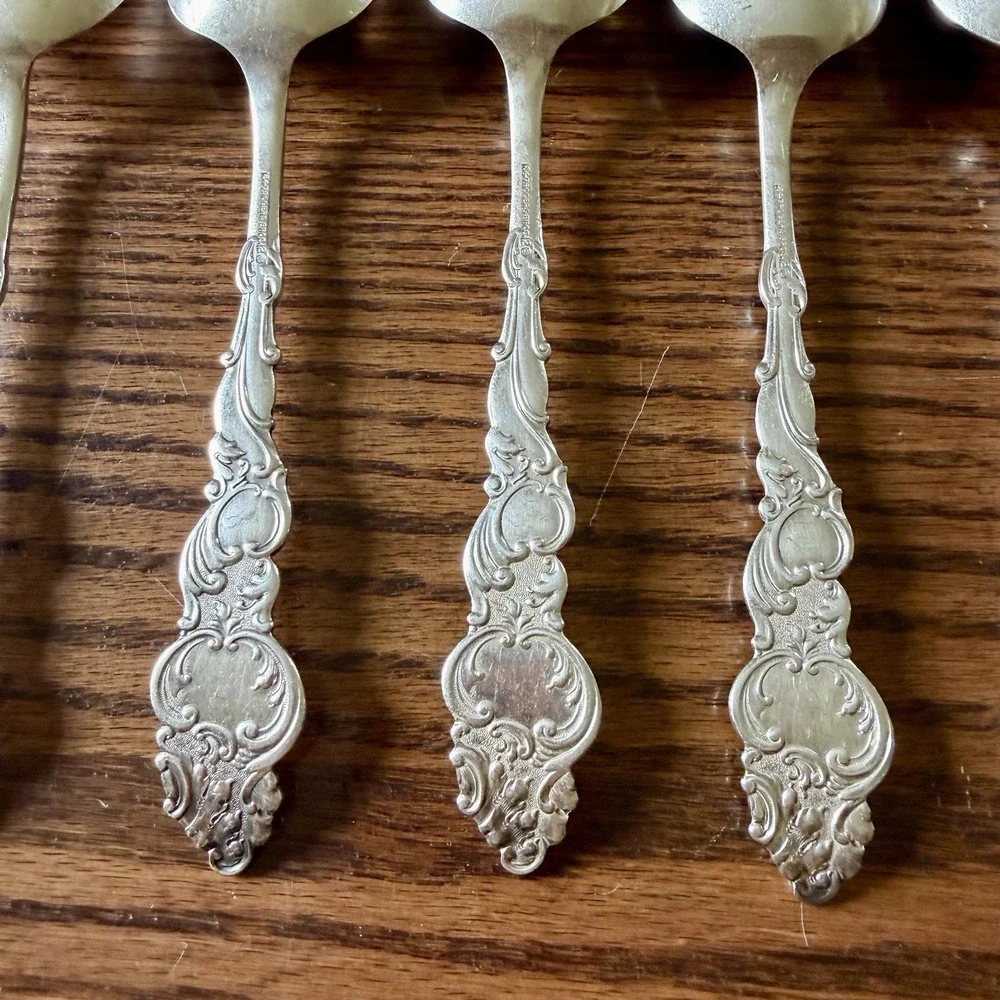 Rogers International Silver Columbia Silverplate 1893 Tablespoons (Serving)‎ 6